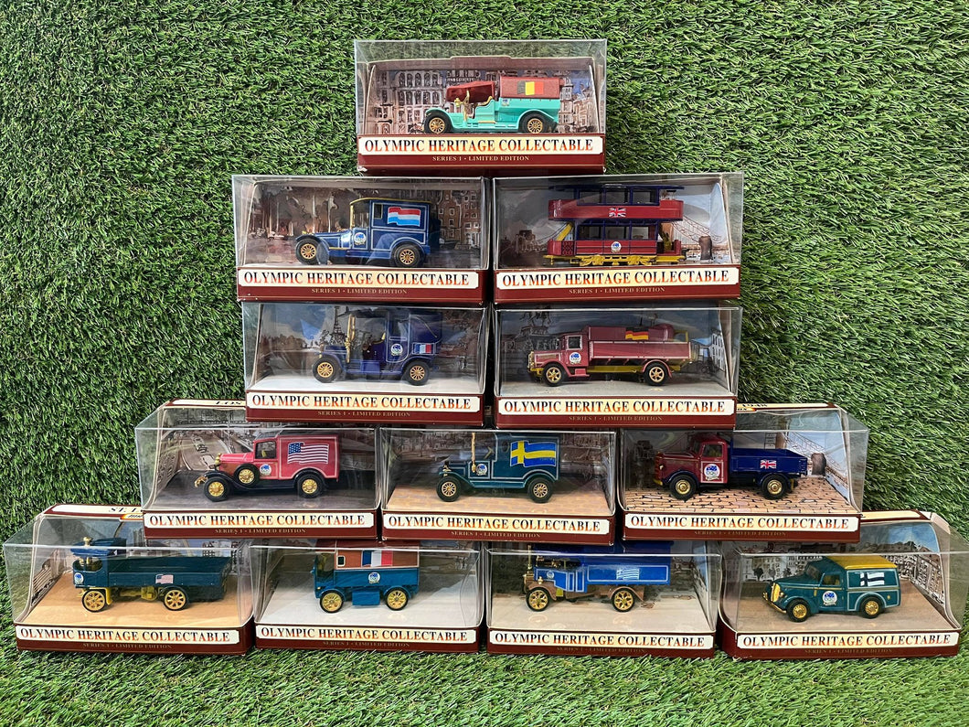 Matchbox - Olympic Heritage Collectable Models - Lot of 12