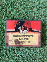Load image into Gallery viewer, Player&#39;s Country Life Cigarettes Tin
