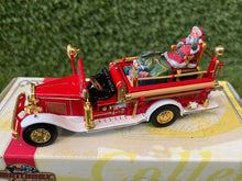 Load image into Gallery viewer, Models of Yesteryear - Ford AA Christmas Holiday Fire Engine
