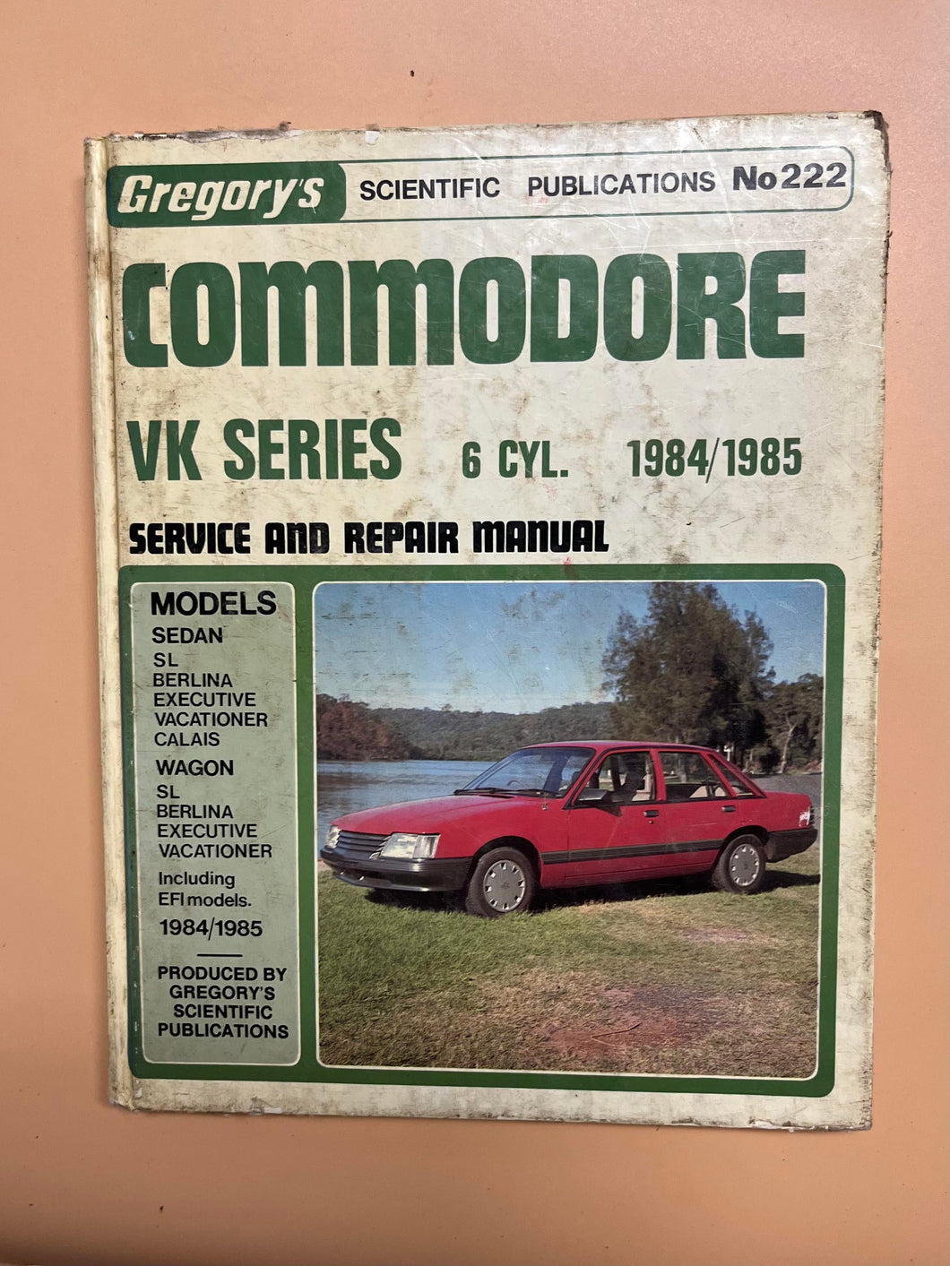 1984/1985 Commodore VK 6 Cylinder Service and Repair Manual