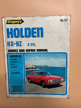 Load image into Gallery viewer, 1976/1980 Holden HX-HZ 6 Cylinder Service and Repair Manual
