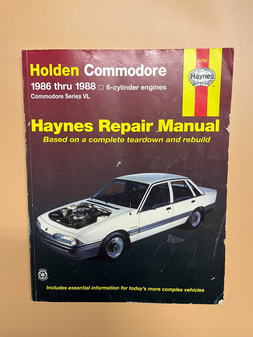 1986-1988 Holden Commodore VL Repair Manual