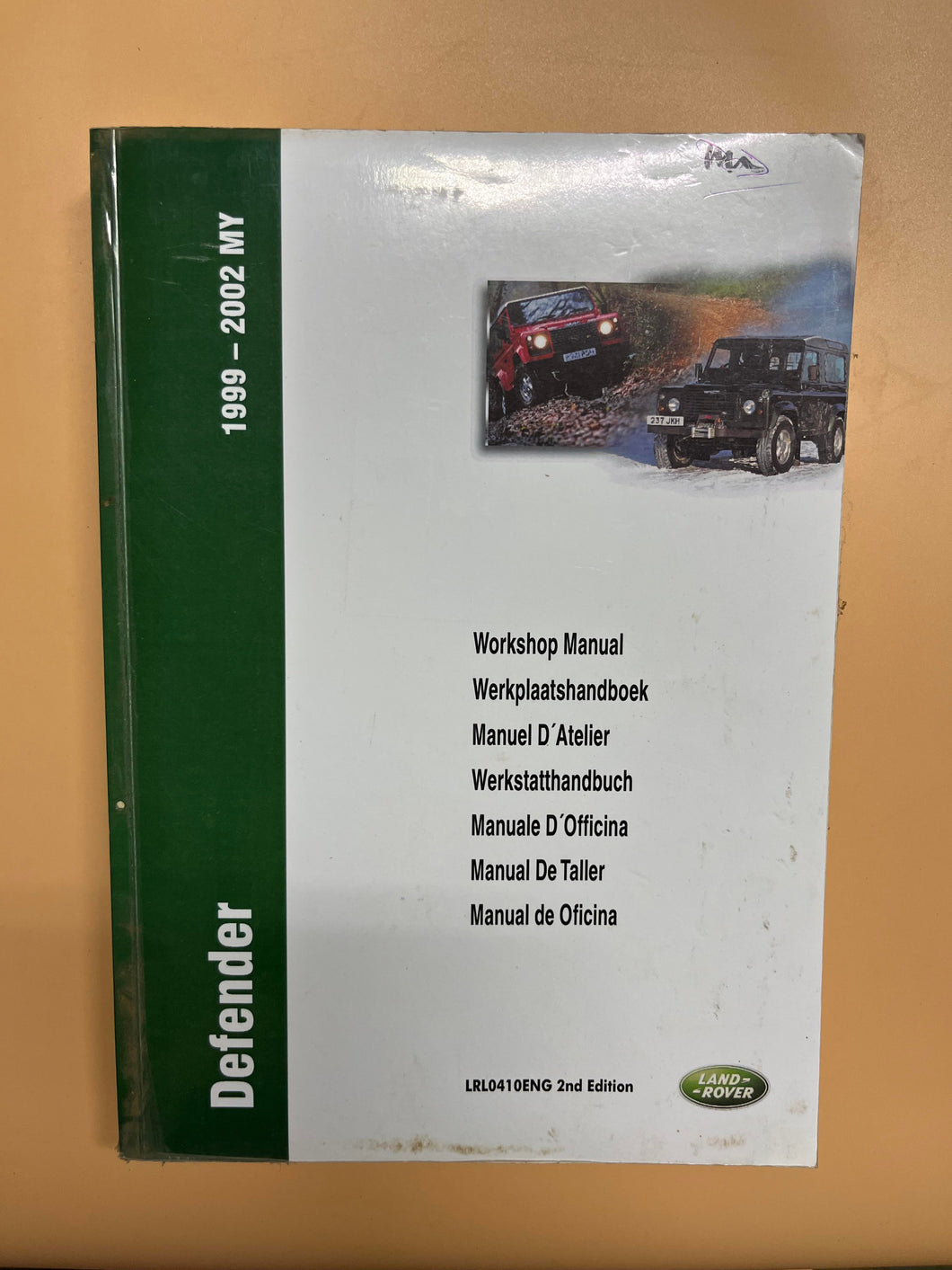 1999-2002 Landrover Defender Workshop Manual