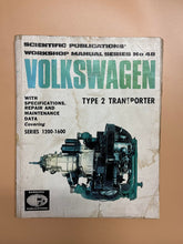 Load image into Gallery viewer, Volkswagen Type 2 Transporter 1200-1600 Workshop Manual
