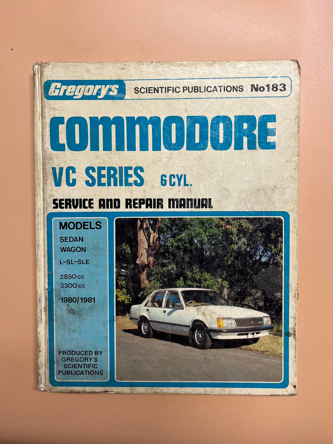 1980/1981 Commodore VC 6 Cylinder Service and Repair Manual