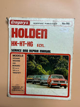 Load image into Gallery viewer, 1968/1971 Holden HK-HT-HG 6 Cylinder Service and Repair Manual
