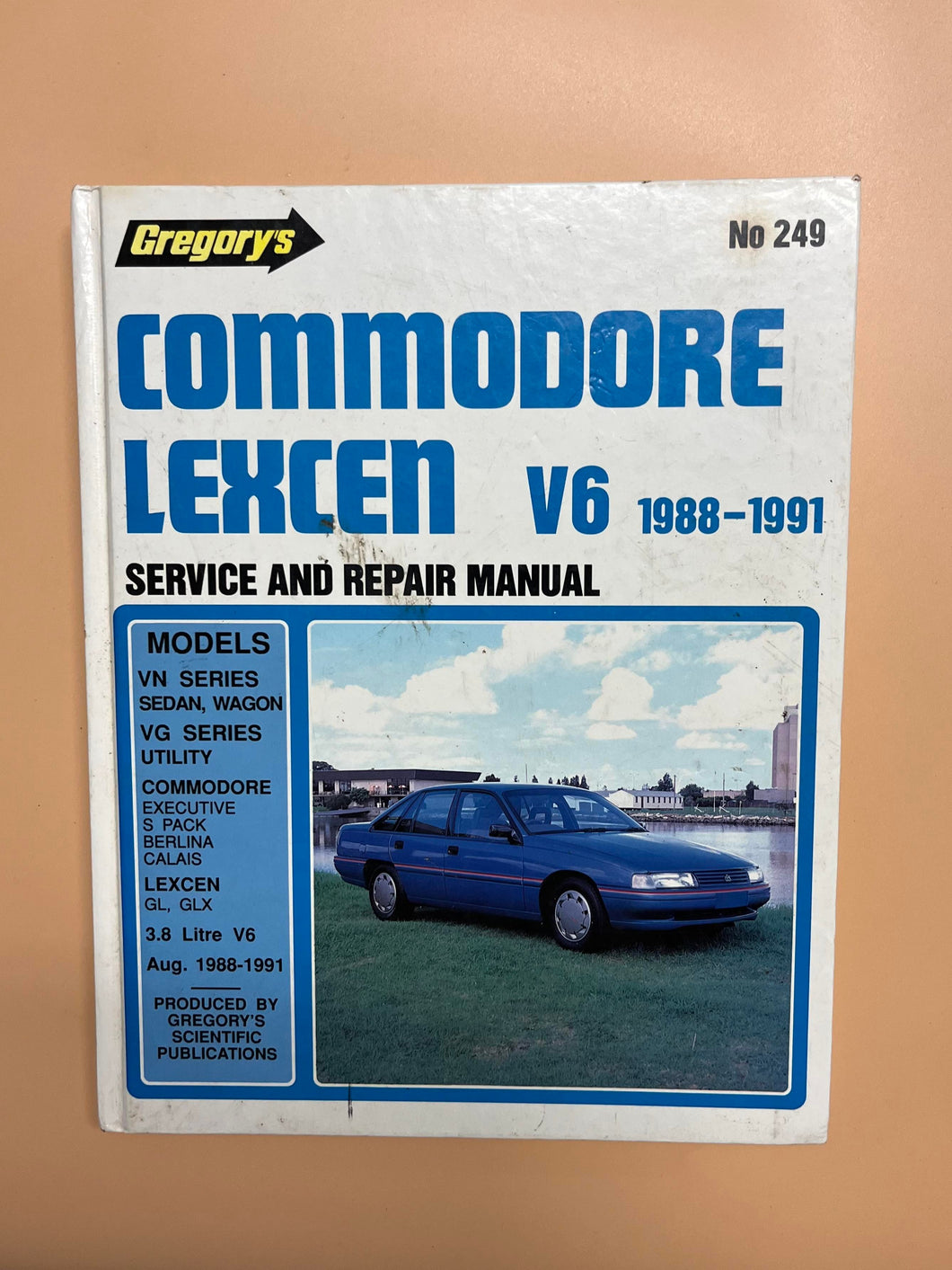 1988-1991 Commodore Lexcen V6 Service and Repair Manual