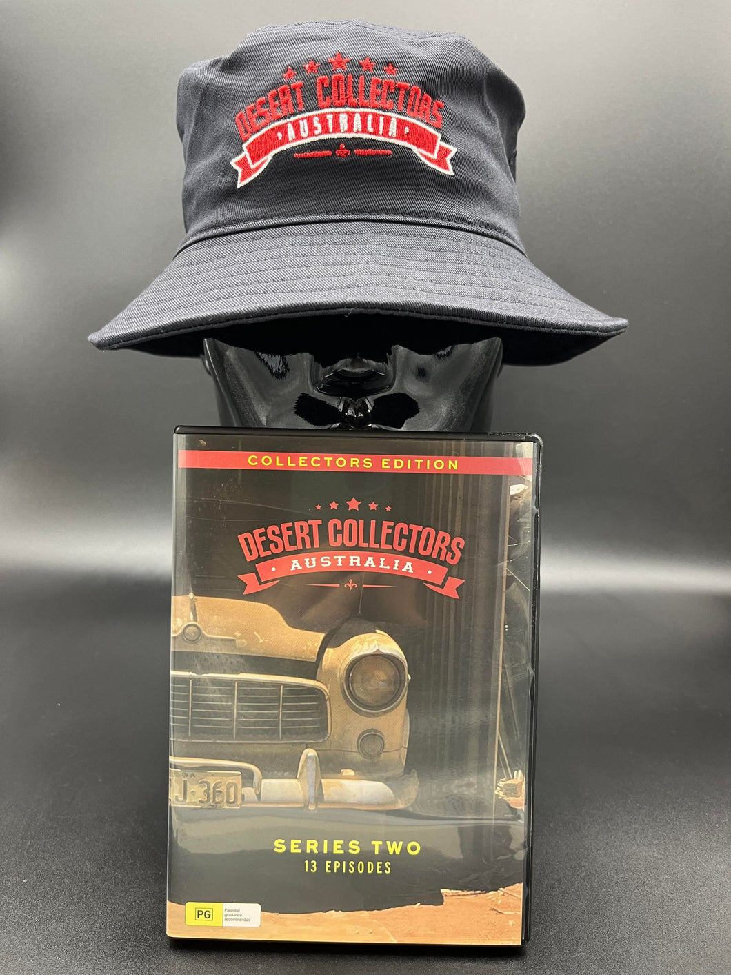 Desert Collectors Bucket Hat & Desert Collectors Season 2 DVD Pack