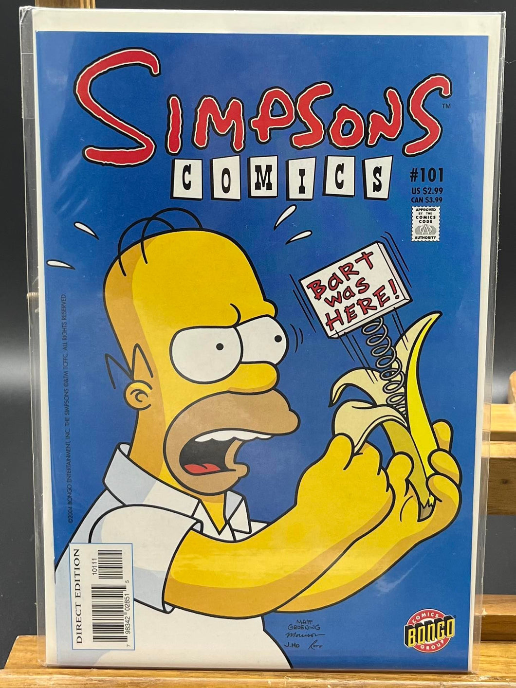 Bongo Simpsons Comics #101 - Near Mint/Unread