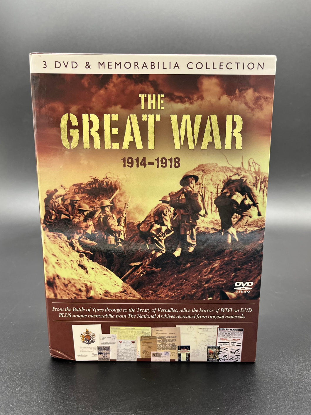 The Great War (1914-1918) - 3 DVD & Memorabilia Collection