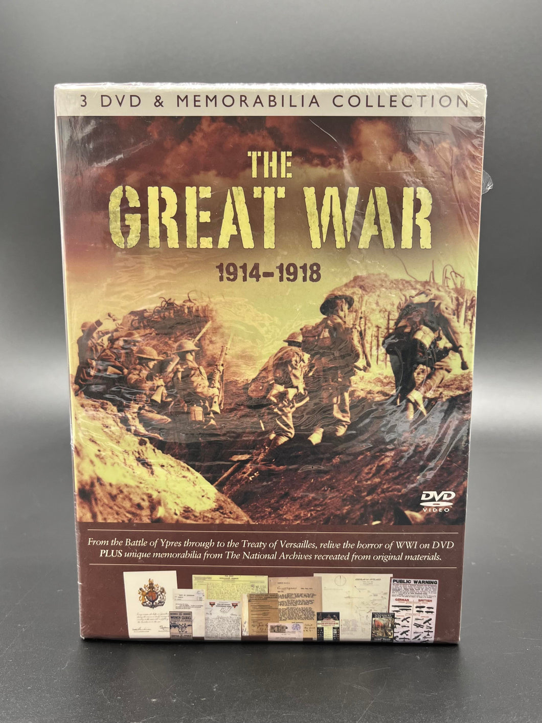 The Great War (1914-1918) - 3 DVD & Memorabilia Collection - Sealed