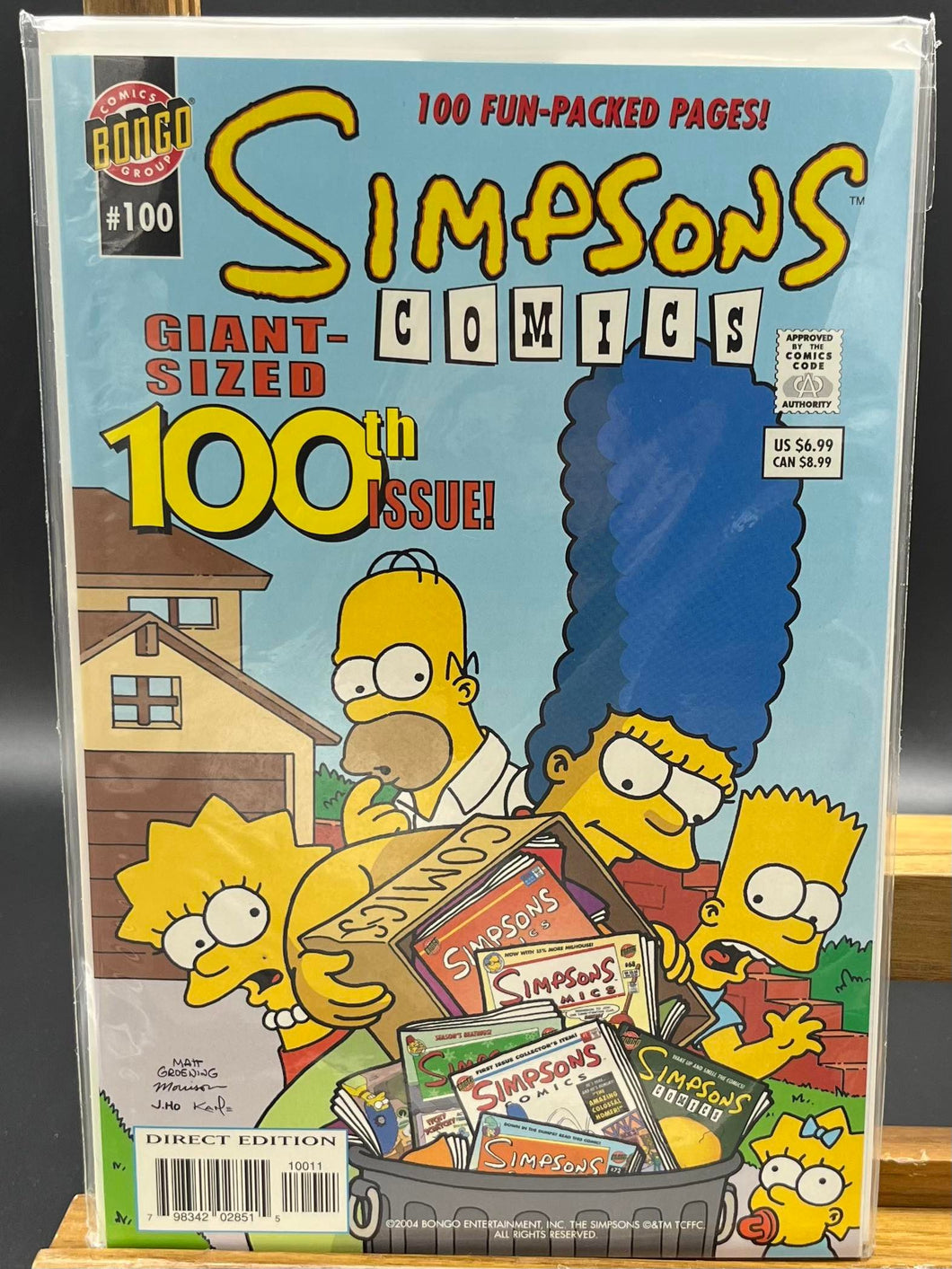 Bongo Simpsons Comics #100 - Near Mint/Unread