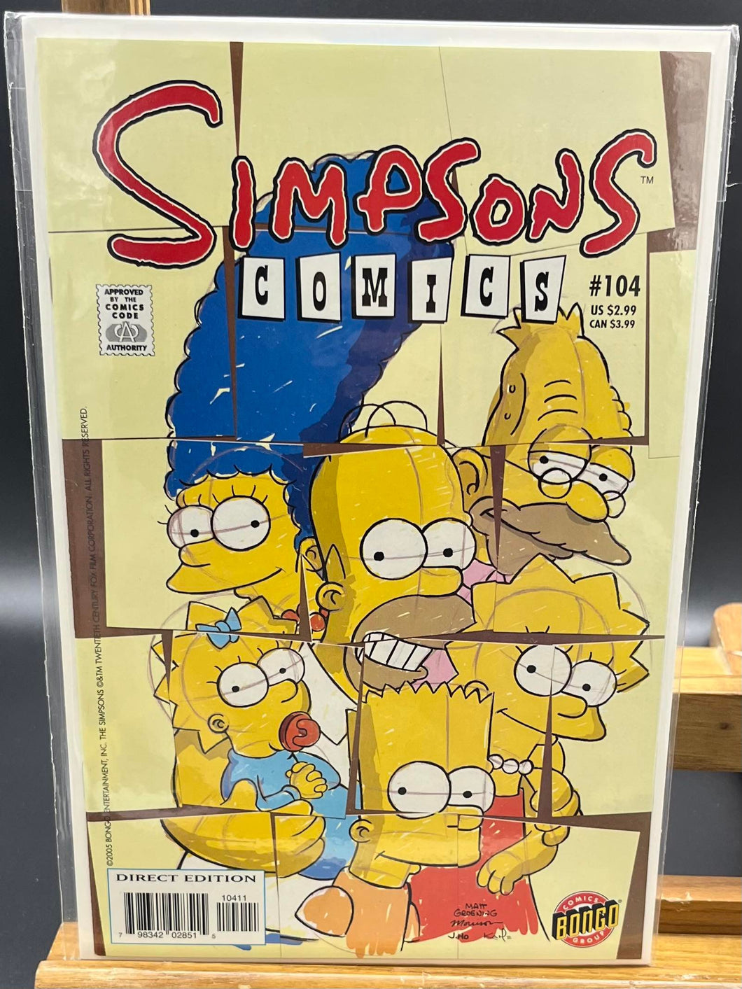 Bongo Simpsons Comics #104 - Near Mint/Unread