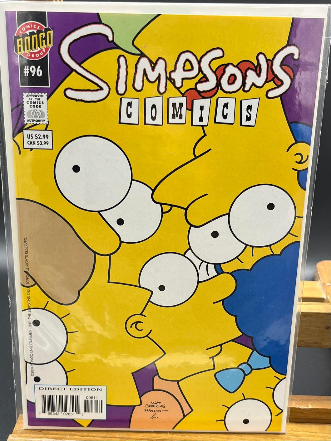 Bongo Simpsons Comics #96 - Near Mint/Unread