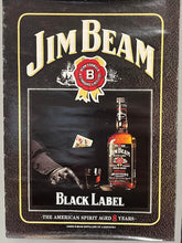 Load image into Gallery viewer, Jim Beam Black Label Poster
