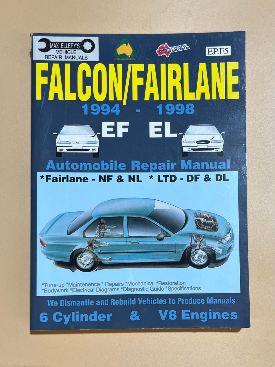 Falcon/Fairlane 1994-1998 EF EL Automobile Repair Manual