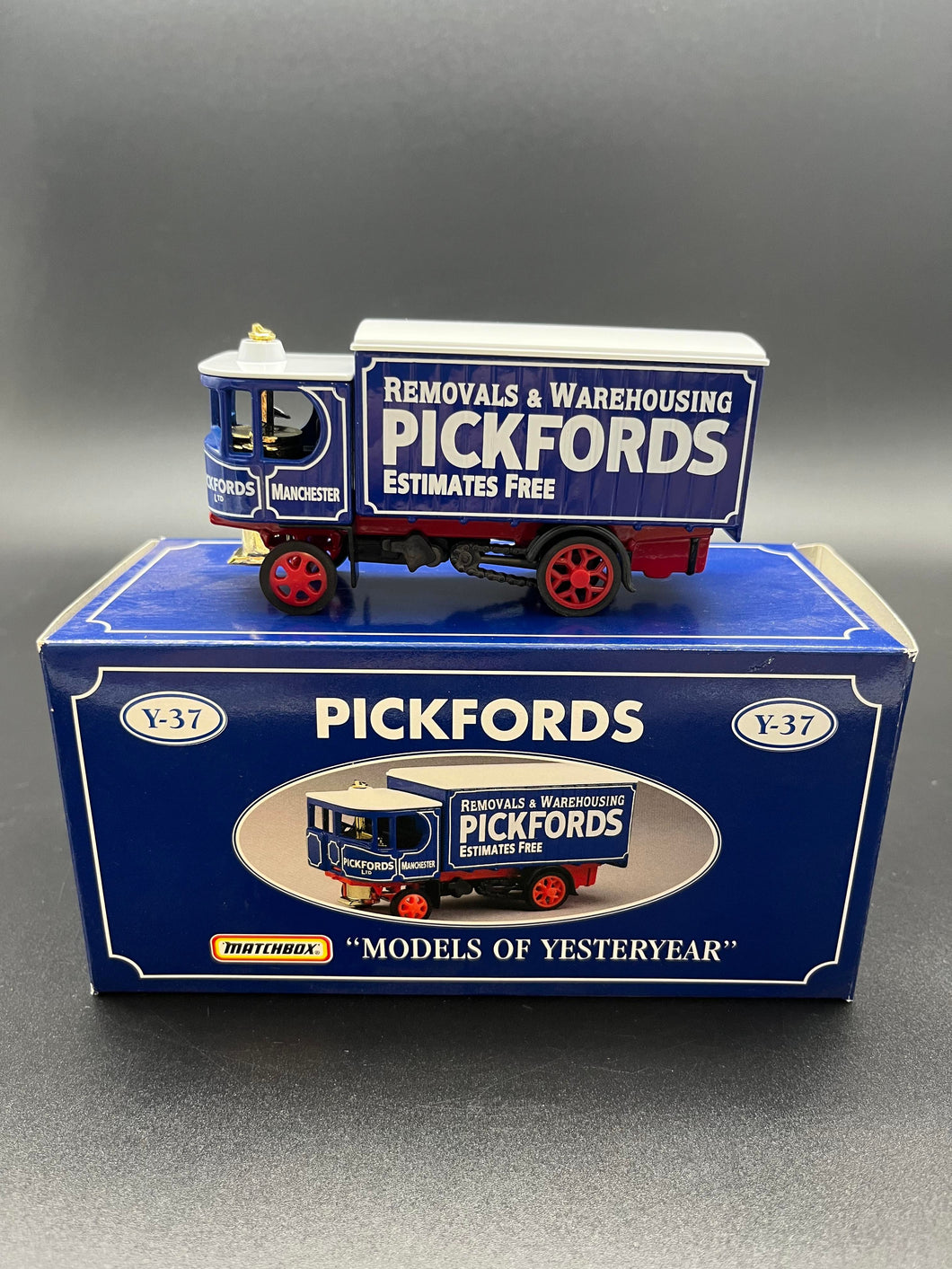 Matchbox - 1929 Garrett Steam Wagon - Pickfords