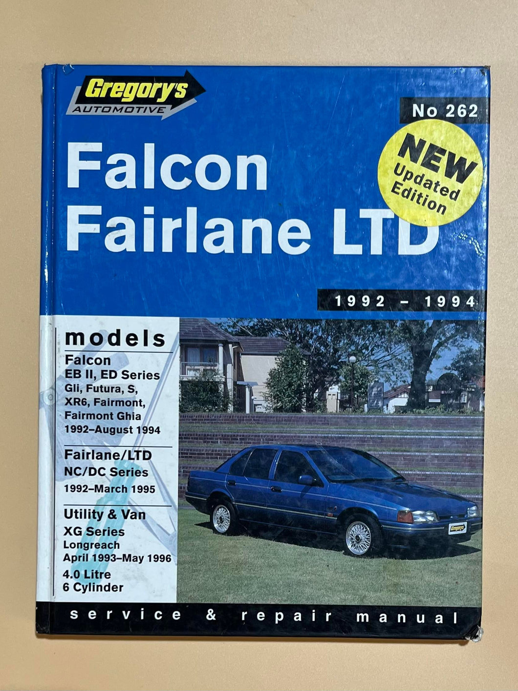 Falcon Fairlane LTD 1992-1994 Service and Repair Manual