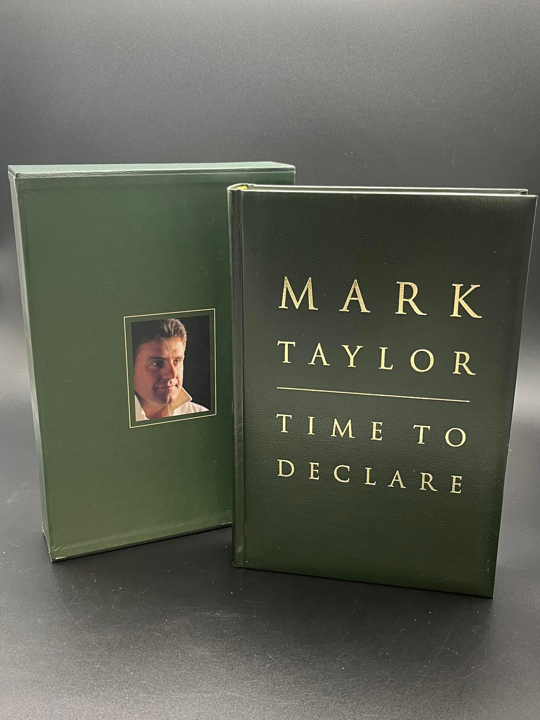 Mark Taylor Time to Declare Hand Signed Book - Limited Edition