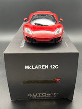 Load image into Gallery viewer, Auto Art Signature - McLaren 12C 1:18 Scale

